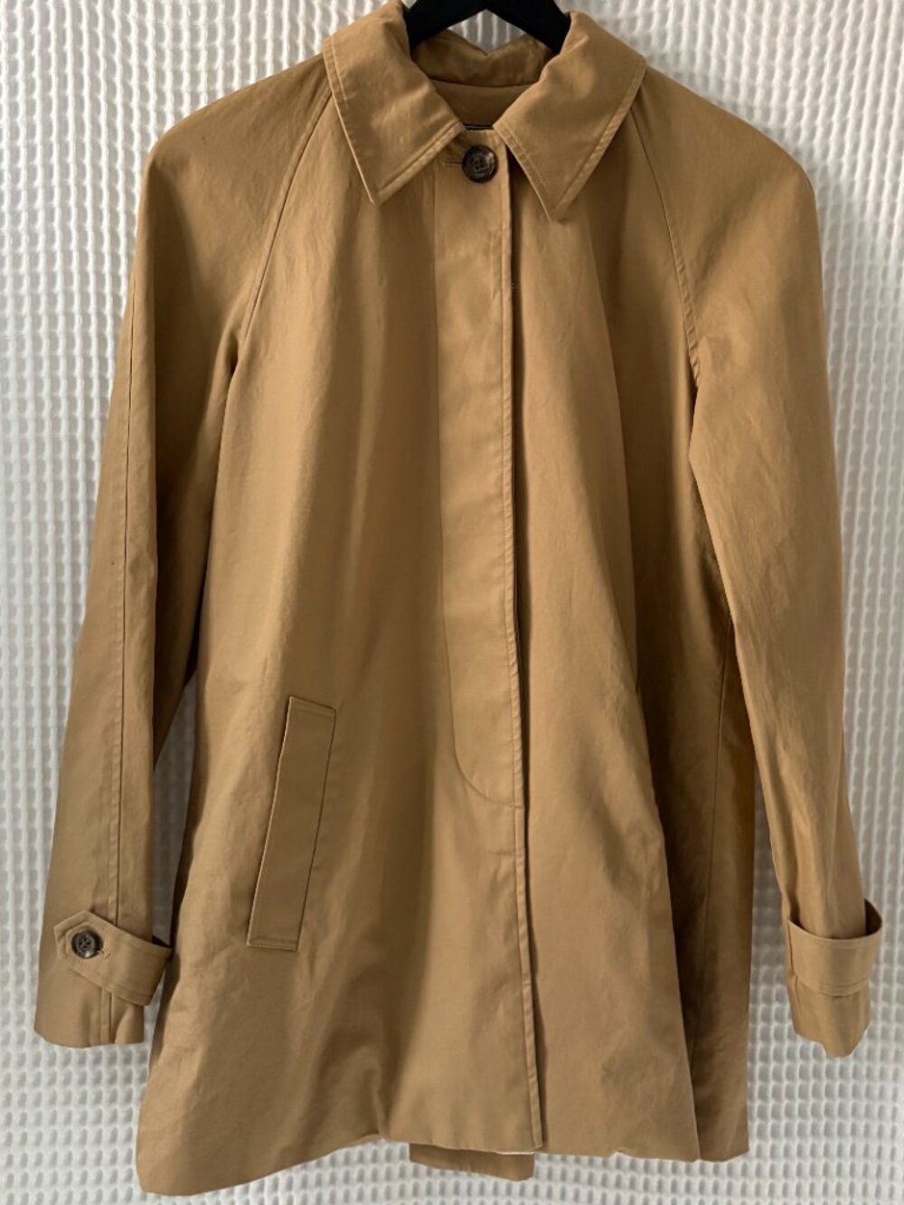 American Living Ralph Lauren tan trench-style women's lightweight preppy jacket